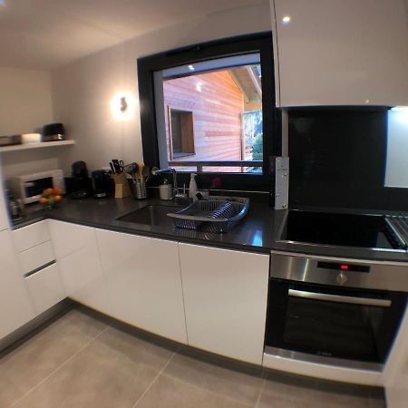 chic appart 6 pers dans résidence luxueuse La Cordee wellness gym piscine OUVERT et télétravail Chamonix Esterno foto