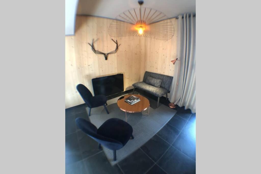 chic appart 6 pers dans résidence luxueuse La Cordee wellness gym piscine OUVERT et télétravail Chamonix Esterno foto