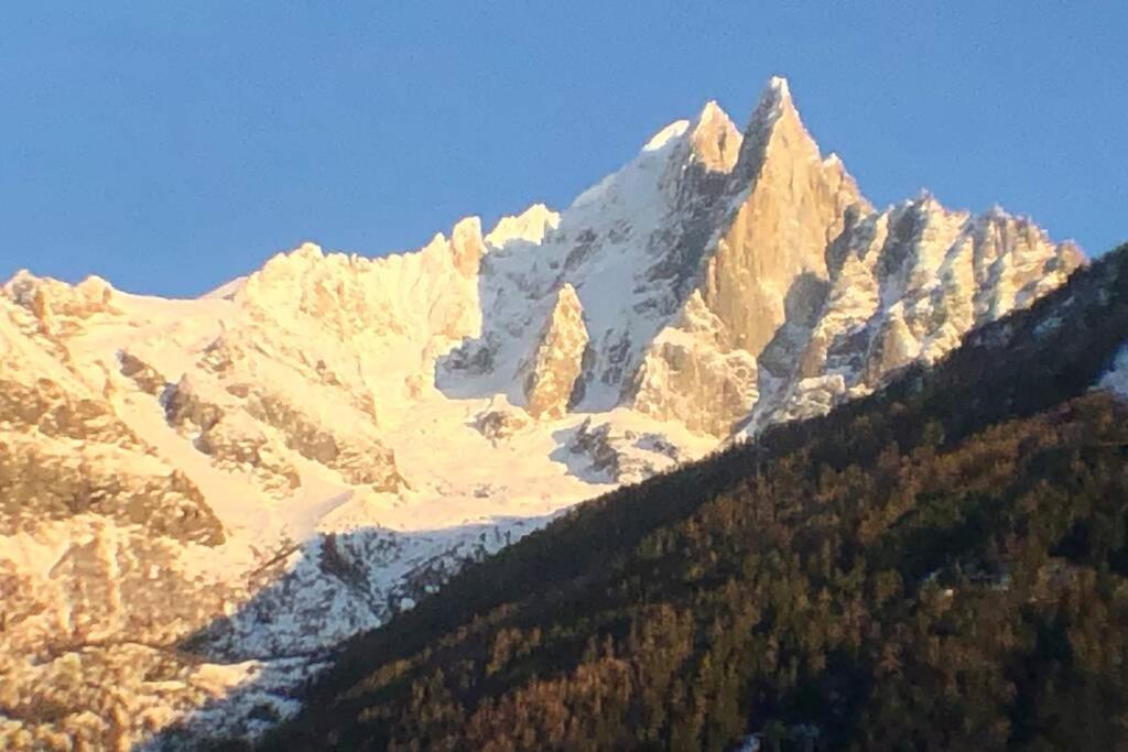 chic appart 6 pers dans résidence luxueuse La Cordee wellness gym piscine OUVERT et télétravail Chamonix Esterno foto